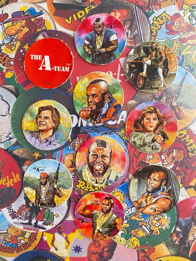 Lotto 10 Cromos Sticks-A  SQUADRA A Bimbo