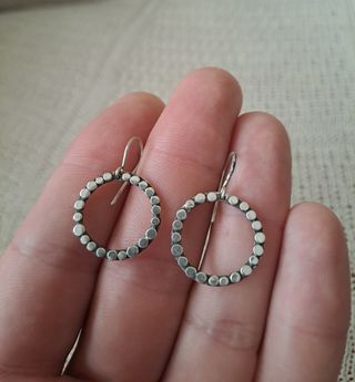 Pendientes Plata redondos
