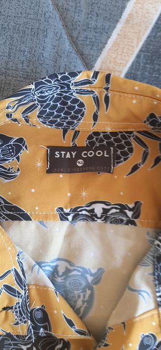 Camisa vintage amarilla Stay Cool
