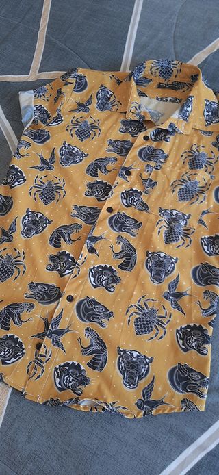 Camisa vintage amarilla Stay Cool
