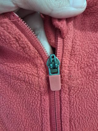 Sudadera polar roja talla 46