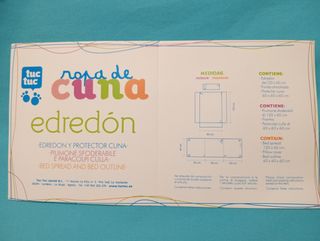 Edredón cuna Tuc Tuc infantil