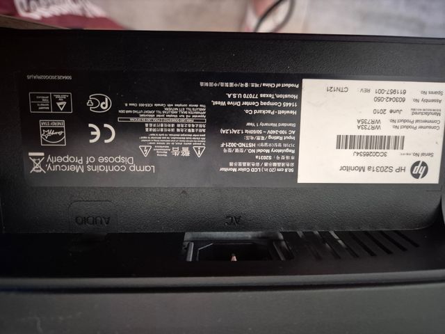 Monitor LCD HP S2031a