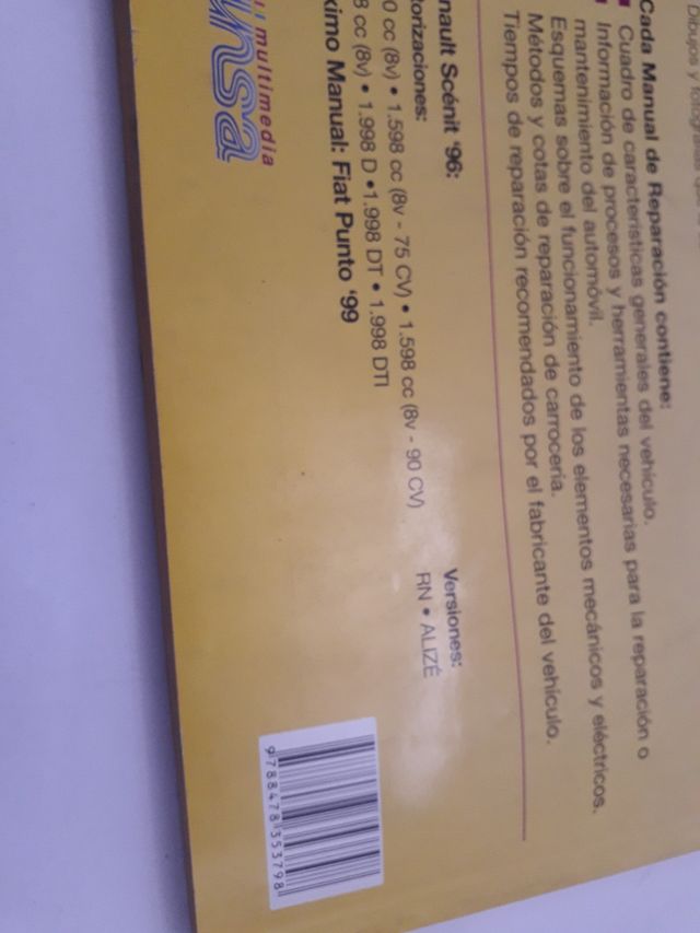 Manual Reparación Renault Scenic '96