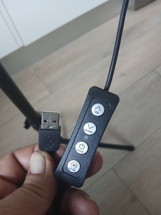 Aro de luz selfie - Lampara LED