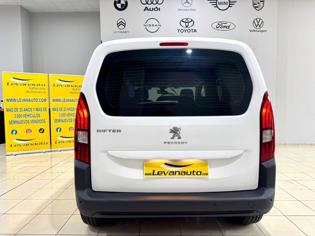 Peugeot Rifter turismo sin entrada y sin cuota fin