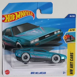 Hot Wheels DMC DeLorean HW Art Cars 36/250