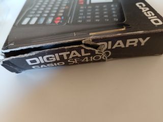Casio SF-4100 Agenda electrónica de los años 80.