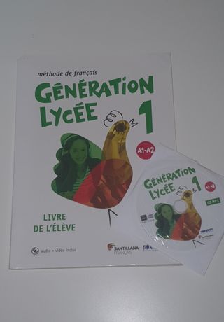 Libro francés: Génération Lycée 1°Bach