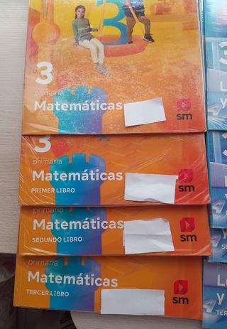 Lote de libros de 3° de primaria
