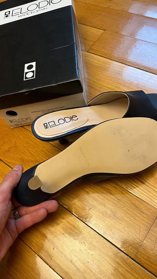 Pala aul marino tacón bajo - Talla 40
