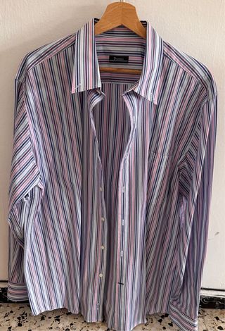 Camisa Dustin multicolor a rayas