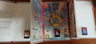 3 giochi per Nintendo Switch + custodia per console