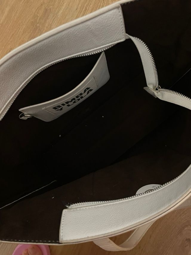 Bolso Bimba y Lola blanco