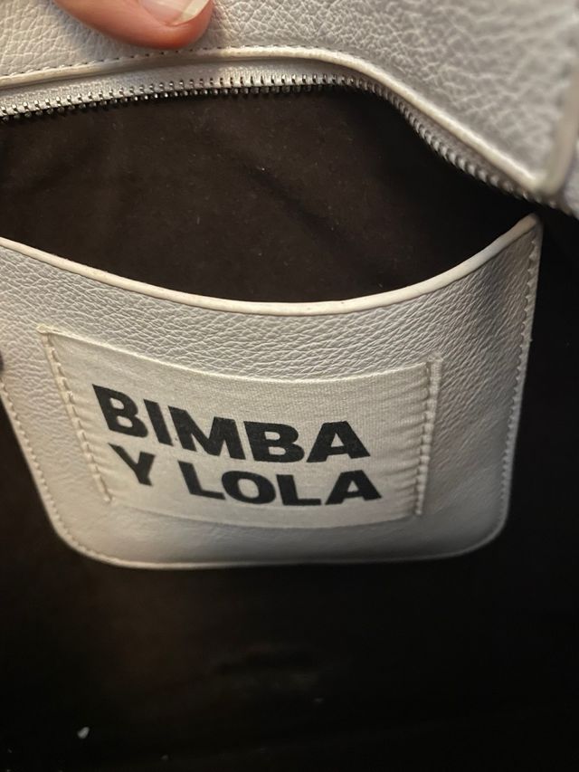 Bolso Bimba y Lola blanco