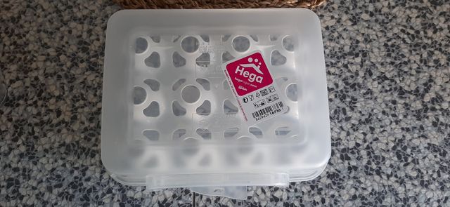 Huevera 12 huevos - Transparente