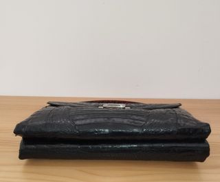 BOLSO VINTAGE PIEL DE COCODRILO 