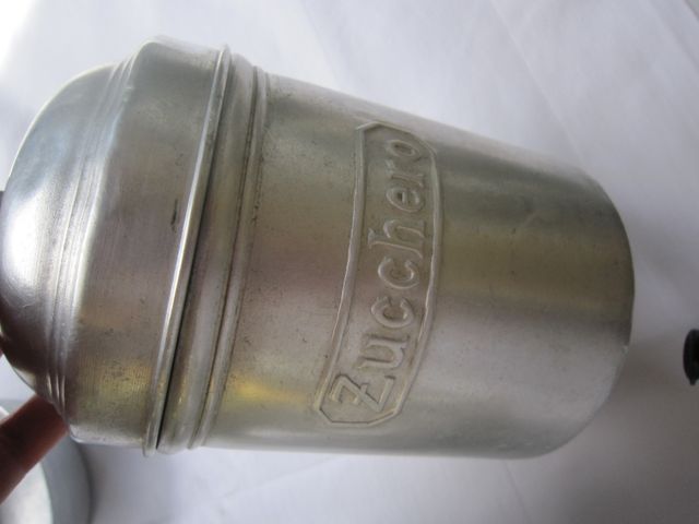 Set articoli alluminio vintage