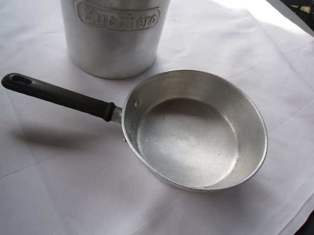 Set articoli alluminio vintage