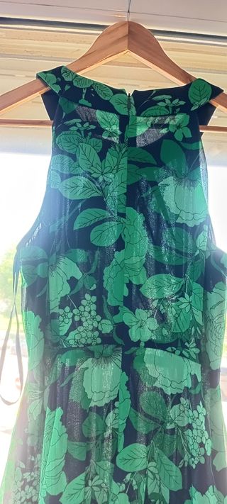 Vestido Tommy Hilfiger largo verde