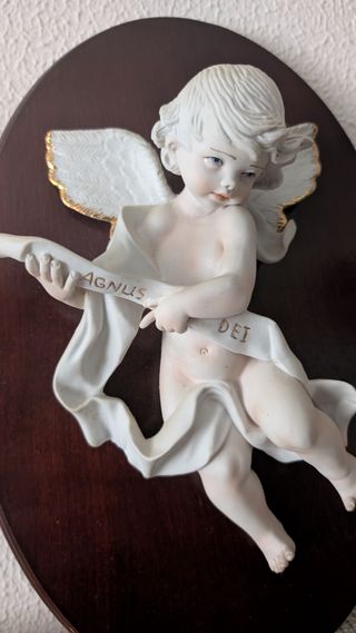 Angelitos porcelana - Decoración