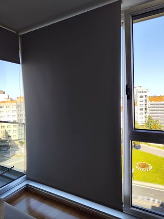 Estores enrollables Nevaluz - Gris plata