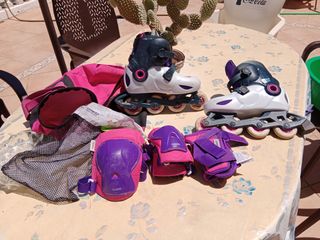 Patines Oxelo 3 ruedas niña XS talla 32,34