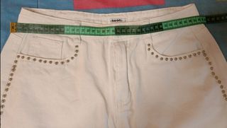 Falda vaquera blanca Noon talla M