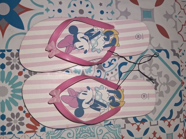 Chanclas Minnie Mouse niña 35 Disney