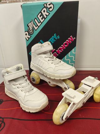 Patines Roller's mtng niño, talla ajustable.