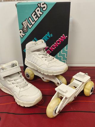 Patines Roller's mtng niño, talla ajustable.