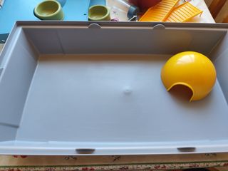 Casita Hamster o pequeño roedor 2 plantas