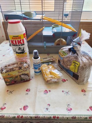 Casita Hamster o pequeño roedor 2 plantas