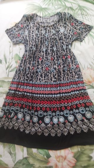 Vestido estampado - Talla M