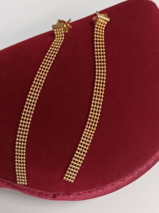 Pendientes oro 18k - dorados