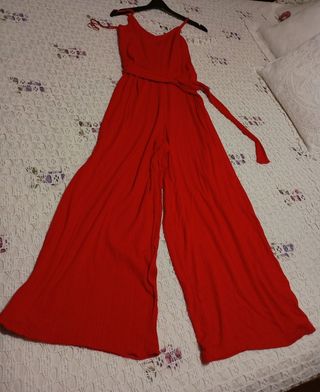Traje pantalón rojo - elegante