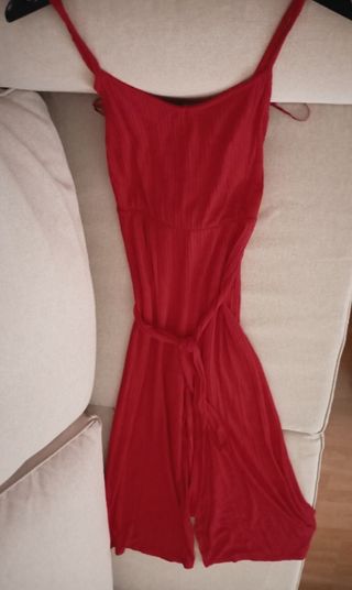 Traje pantalón rojo - elegante