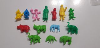 Figuras vintage Dunkin', Ruy el pequeño Cid etc 