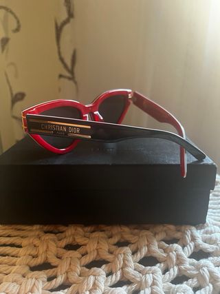 Gafas Dior mujer - rojas y negras