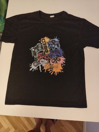 Camiseta videojuegos retro