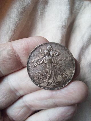 10 Centesimi Italia 1911