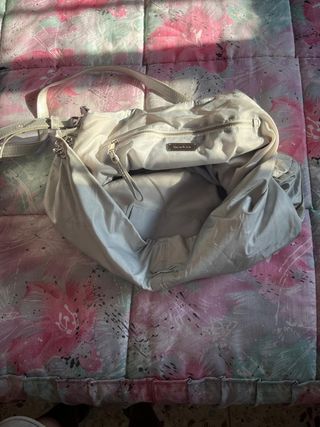 Bolso Bimba y Lola gris plata