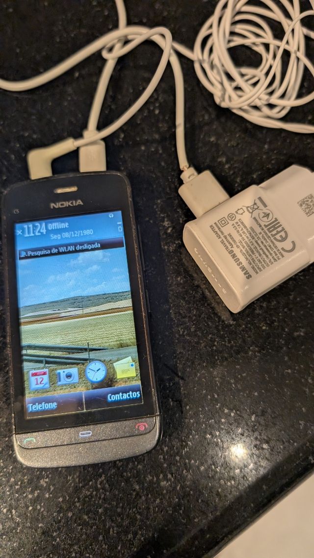 Nokia Telemóvel - Preto e Cinza