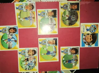 Periódicos antiguos Espanyol y álbum de cromos