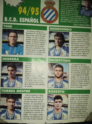 Periódicos antiguos Espanyol y álbum de cromos