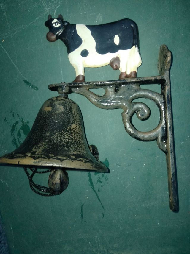 Campana vaca hierro fundido