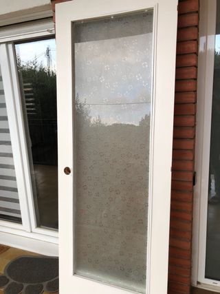 1 Cristal para puerta