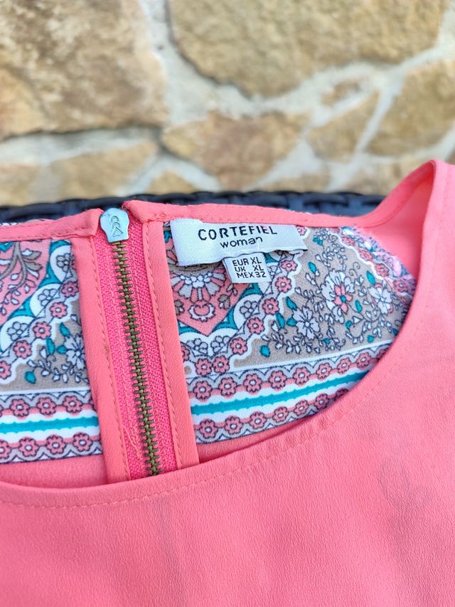 Blusa Cortefiel XL estampada