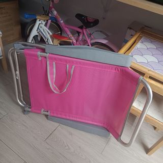 Silla Plegable Rosa - Playa