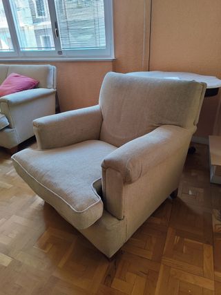 Sillónes beige. Usados pero buen estado. 